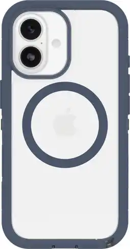 Coolblue OtterBox Defender Pro XT iPhone 17 Back Cover met MagSafe Magneet Transparant Blauwe Rand aanbieding