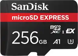 Coolblue SanDisk MicroSD Express Card 256GB 650MB/s aanbieding