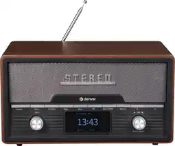Coolblue Denver MDA-525 Donkerbruin aanbieding