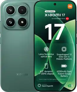 Coolblue Xiaomi 17 512GB Groen 5G aanbieding