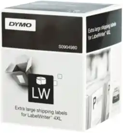 Coolblue DYMO LabelWriter Extra Grote Etiketten 104 x 159 mm 220 stuks aanbieding