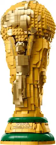 Coolblue LEGO Editions Officiële FIFA World Cup trofee 43020 aanbieding