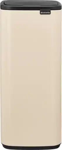 Coolblue Brabantia Bo Touch Bin 30 Liter Soft Beige aanbieding