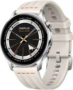 Coolblue OnePlus Watch Lite Zilver 45 mm aanbieding