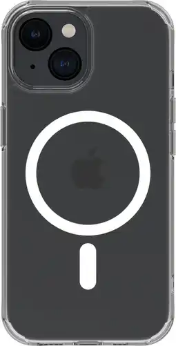 Coolblue BlueBuilt Protective Back Cover met MagSafe iPhone 15 Transparant aanbieding