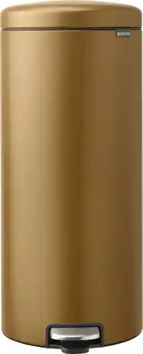 Coolblue Brabantia NewIcon Pedaalemmer 30 liter Warm Brass aanbieding