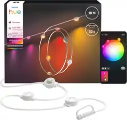 Coolblue Philips Hue Ambiance Festavia Permanent Lichtslinger 18 meter aanbieding