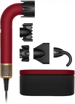 Coolblue Dyson Supersonic r Straight + Wavy Red Velvet aanbieding