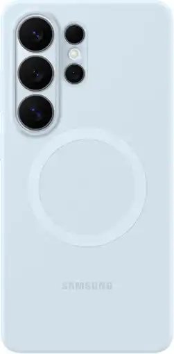 Coolblue Samsung Galaxy S26 Ultra Siliconen Back Cover met Magneet Blauw aanbieding
