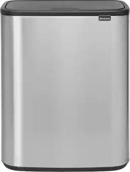 Coolblue Brabantia Bo Touch Bin 60 Liter Rvs Fingerprint Proof aanbieding