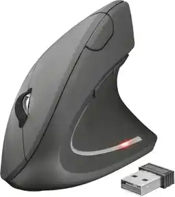 Coolblue Trust Verto Draadloze Ergonomische Muis aanbieding