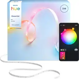Coolblue Philips Hue Essential LED Strip 5 meter aanbieding