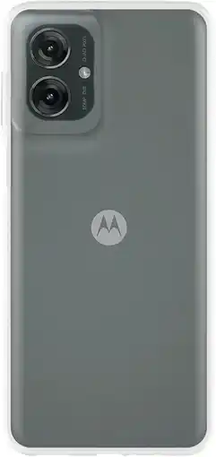 Coolblue Just in Case Soft Design Motorola Moto G75 Back Cover Transparant aanbieding