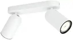Coolblue Philips Pongee opbouwspot - 2 spots - wit aanbieding