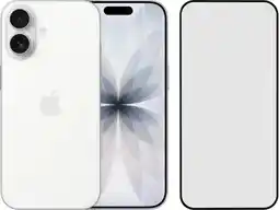 Coolblue Apple iPhone 17 256GB Wit + BlueBuilt Screenprotector Glas aanbieding