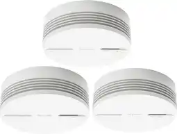 Coolblue Netatmo Slimme Rookmelder (10 jaar) 3-Pack aanbieding