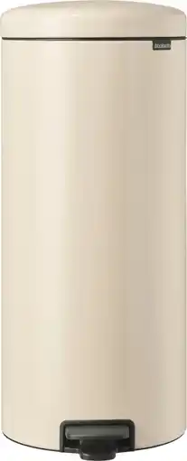 Coolblue Brabantia NewIcon Pedaalemmer 30 Liter Soft Beige aanbieding