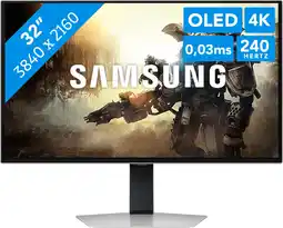 Coolblue Samsung Odyssey G8 G81SF LS32FG812SUXEN QD-OLED aanbieding