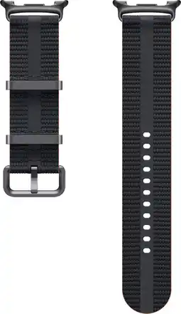 Coolblue Samsung Galaxy Watch 8 Series Athleisure Bandje Donkergrijs M/L aanbieding