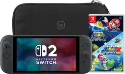 Coolblue Nintendo Switch 2 + Super Mario Galaxy 1+2 + BlueBuilt Beschermhoes aanbieding