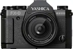 Coolblue Yashica FX-D S300 Digital Film Simulation Camera Zwart aanbieding