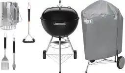 Coolblue Weber Original Kettle 57 cm Zwart Starterspakket aanbieding
