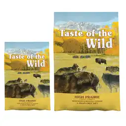Zooplus 2kg gratis! Op Taste of the wild droogvoer voor honden 12,2kg aanbieding