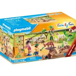 Bol.com PLAYMOBIL Family Fun PROMO Kinderboerderij - 71191 aanbieding