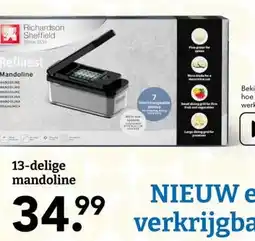 Blokker 13-delige mandoline aanbieding