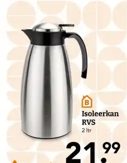 Blokker Isoleerkan RVS aanbieding