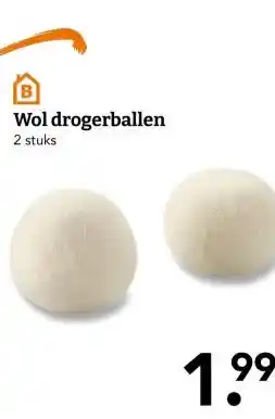 Blokker Wol drogerballen aanbieding