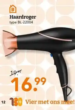Blokker Haardroger aanbieding