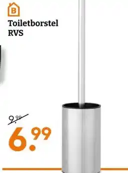 Blokker Toiletborstel RVS aanbieding