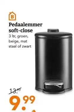 Blokker Pedaalemmer soft-close aanbieding