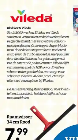 Blokker Raamwisser aanbieding