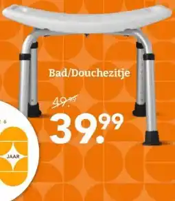 Blokker Bad/Douchezitje aanbieding