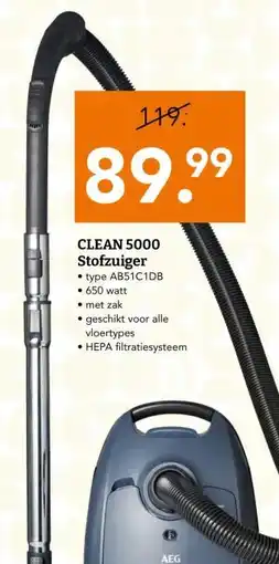 Blokker CLEAN 5000 Stofzuiger aanbieding