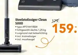 Blokker Steelstofzuiger Clean 5000 aanbieding