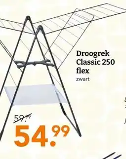 Blokker Droogrek Classic 250 flex aanbieding