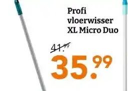 Blokker Profi vloerwisser XL Micro Duo aanbieding