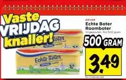 Vomar Voordeelmarkt Echte Boter Roombot aanbieding