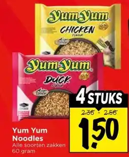 Vomar Voordeelmarkt Yum Yum Noodles aanbieding