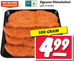 Nettorama Zigeuner filetschnitzel aanbieding