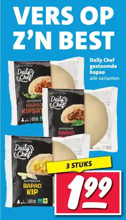 Nettorama Daily Chef gestoomde bapao aanbieding