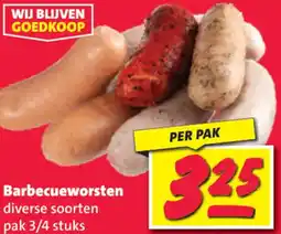 Nettorama Barbecueworsten aanbieding