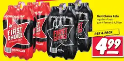 Nettorama First Choice Cola aanbieding