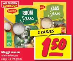Nettorama Maggi sauzen aanbieding