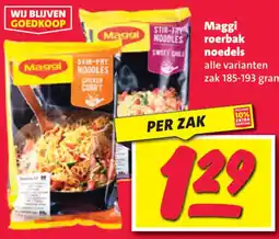 Nettorama Maggi roerbak noedels aanbieding
