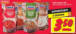 Nettorama Unox soep in zak aanbieding
