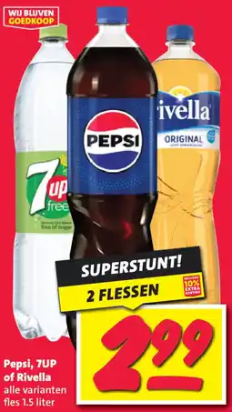 Nettorama Pepsi, 7UP of Rivella aanbieding